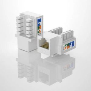Shielded Cat5e Network Module Shielded and unshielded