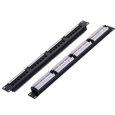 Unshielded Cat5e 24-Port Patch Panel
