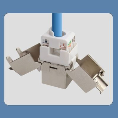 Shielded Cat6 Network Module-RJ45-keystone-CAT6