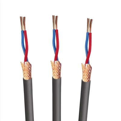 Controlled flexible cable shielded twisted pair2-core